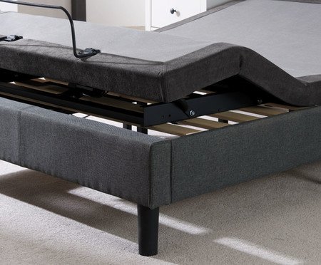Base para Cama Rise - Cinza | WestwingNow