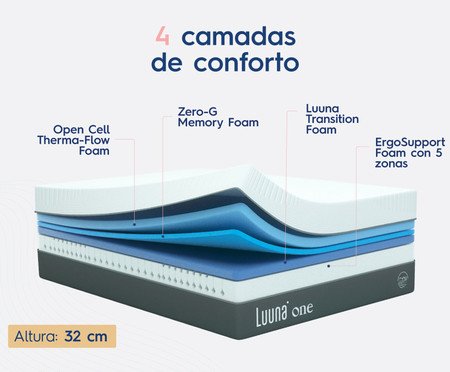 Colchão Luuna Supreme Firme | Westwing