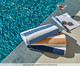 Toalhão de Banho Ibiza Branco e Azul Escuro 500G/M², white | WestwingNow
