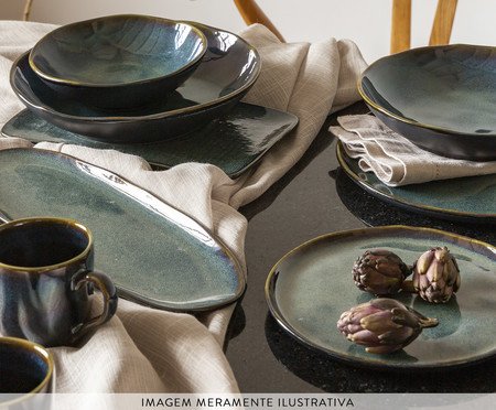 Caneca Orgânica Oceano Azul | Westwing