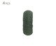Jogo de Anéis para Guardanapo Rayon Olive - 5cm, Branco | WestwingNow
