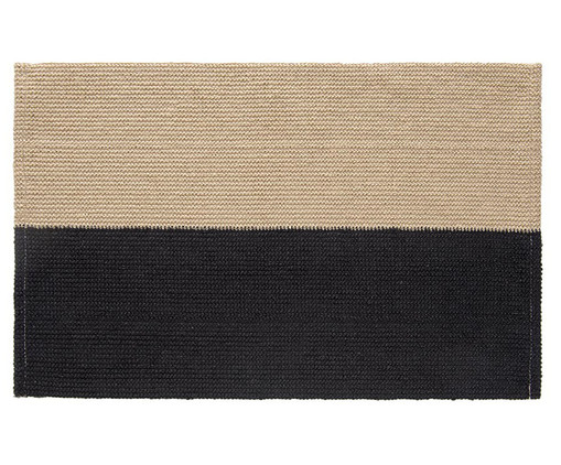 Lugar Americano Brazil Nature Duo Preto e Branco - 50X1X35cm, Branco | WestwingNow