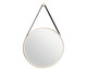 Espelho de Parede Redondo com Alça Adnet Strap - Branco e Preto, Colorido | WestwingNow