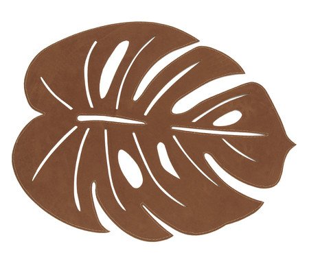 Lugar Americano Leaf Caramelo - 36X45cm | Westwing