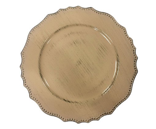 Sousplat Frankie - Bege Escuro, Bege | WestwingNow