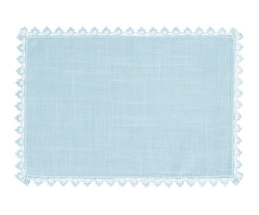 Lugar Americano Pyxis - Azul, Azul | WestwingNow