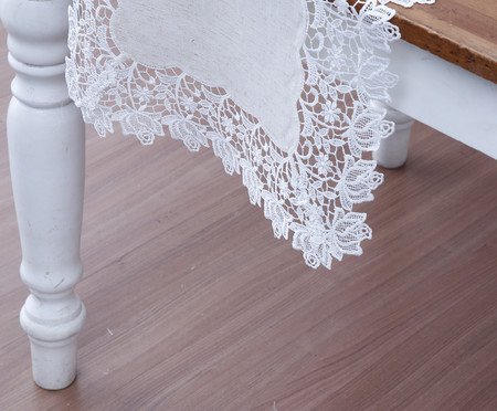 Caminho de Mesa em Linho Joy - Bege | Westwing