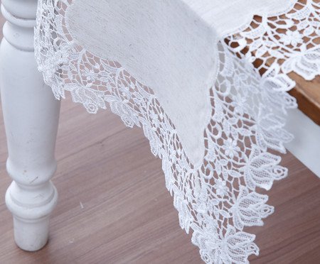 Caminho de Mesa em Linho Joy - Bege | Westwing