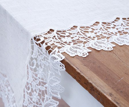 Caminho de Mesa em Linho Joy - Bege | Westwing