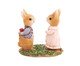 Adorno Casal Coelhos Ternura Colorido, Colorido | WestwingNow
