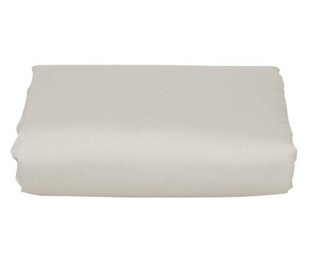 Lençol Inferior com Elástico Basic Marfim - 300 Fios | WestwingNow