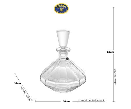Decanter em Cristal Mártir | Westwing