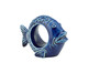 Jogo de Anéis para Guardanapos Peixe Ocean Azul, Azul | WestwingNow
