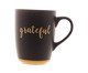 Caneca Grateful Preto Matt e Amarelo, Amarelo | WestwingNow