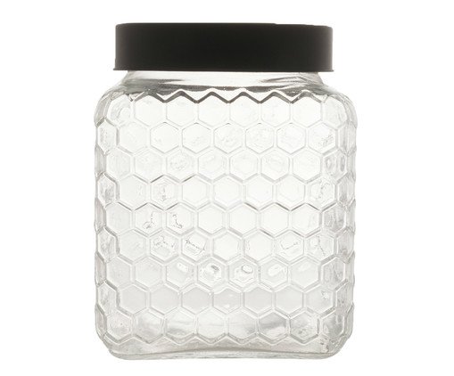 Pote para Mantimentos Colmeia, Colorido | WestwingNow