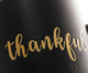 Caneca Thankful Preto Matt e Azul, Azul | WestwingNow