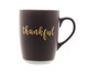 Caneca Thankful Preto Matt e Azul, Azul | WestwingNow