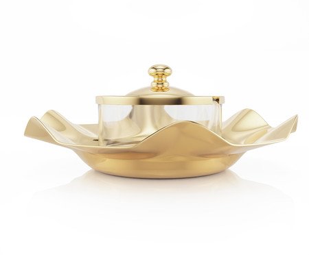 Porta-Geléia e Patês Gold Bonbon | WestwingNow