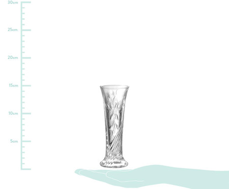 Vaso em Vidro Kalissa - Transparente | WestwingNow