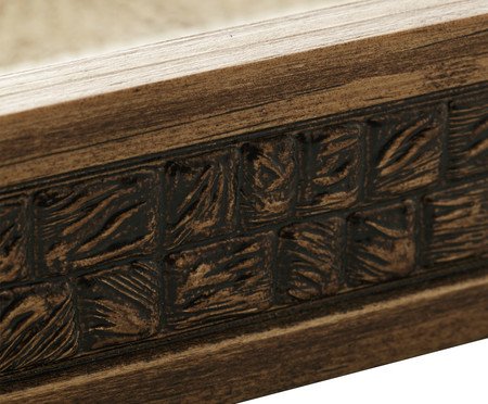 Bandeja Decorativa Coquinho com Sisal Natural | Westwing