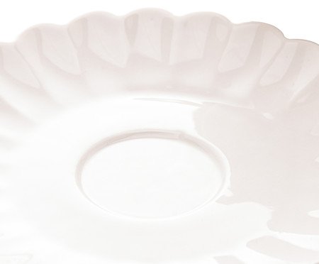 Jogo de Xícaras para Café com Pires em Porcelana Pétala Branca | WestwingNow
