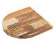Tábua Teca Woodart, Marrom | WestwingNow