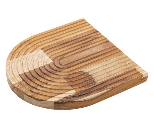 Tábua Teca Woodart, Marrom | WestwingNow