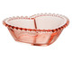 Bowl Coração em Cristal Pearl Rosa, Transparente | WestwingNow