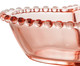 Bowl Coração em Cristal Pearl Rosa, Transparente | WestwingNow