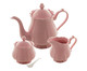 Jogo para Servir Chá em Porcelana Fancy Rosê, Colorido | WestwingNow