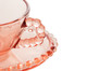 Jogo de Xícaras e Pires para Chá em Cristal Pearl Rosa, Transparente | WestwingNow