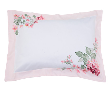 Fronha Satinee Anely Rosa 300 Fios - 50X70cm