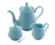 Jogo de Louças para Chá em Porcelana Fancy Menta, Colorido | WestwingNow