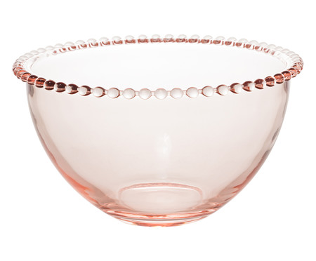 Bowl em Cristal Pearl Rosa