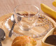 Xícara de Chá com Pires Coração em Cristal Pearl, Transparente | WestwingNow