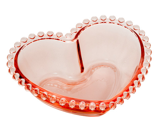 Bowl em Cristal Pearl Rosa, Transparente | WestwingNow