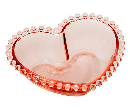 Bowl em Cristal Pearl Rosa