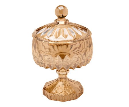 Bomboniere em Cristal Louise Âmbar