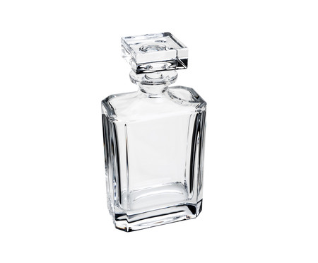 Garrafa em Cristal Blank Rec Transparente | WestwingNow