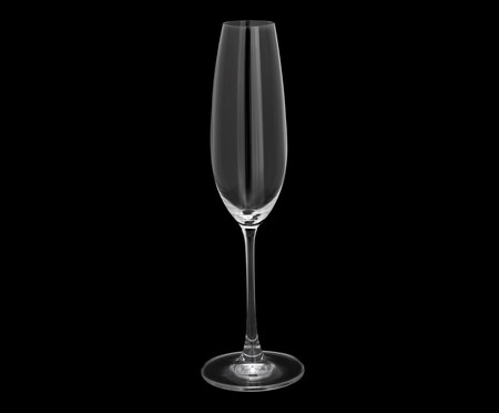Jogo de Taças para Champagne em Cristal Columba | WestwingNow
