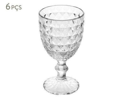 Jogo de Taças Roman, Transparente | WestwingNow