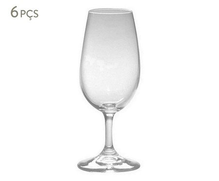 Jogo de Taças para Vinho Branco em Cristal Grastro | Westwing