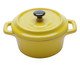 Caçarola em Porcelana Black Lid Amarela, Preto | WestwingNow