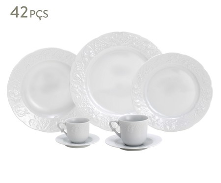 Jogo de Jantar em Porcelana Limoges Vendange