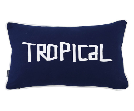 Capa de Almofada Tropical - Marinho, Estampado | WestwingNow