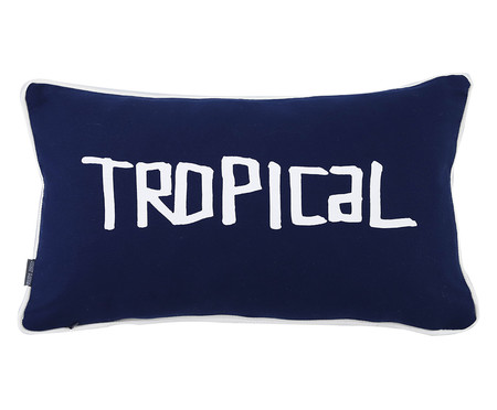 Capa de Almofada Tropical - Marinho | WestwingNow