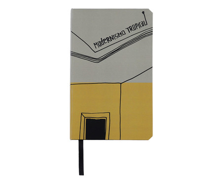 Caderneta A5 Modernismo Tropical - Amarelo | WestwingNow