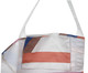 Bolsa Ecobag Piscina - Off White e Azul Marinho, Estampado | WestwingNow