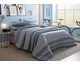Jogo de Lençol Breno Realce Premium - Queen Size, blue | WestwingNow