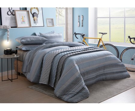 Jogo de Lençol Breno Realce Premium - Queen Size | Westwing